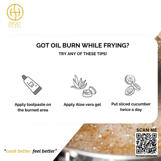 Got Oil Burn While Frying?