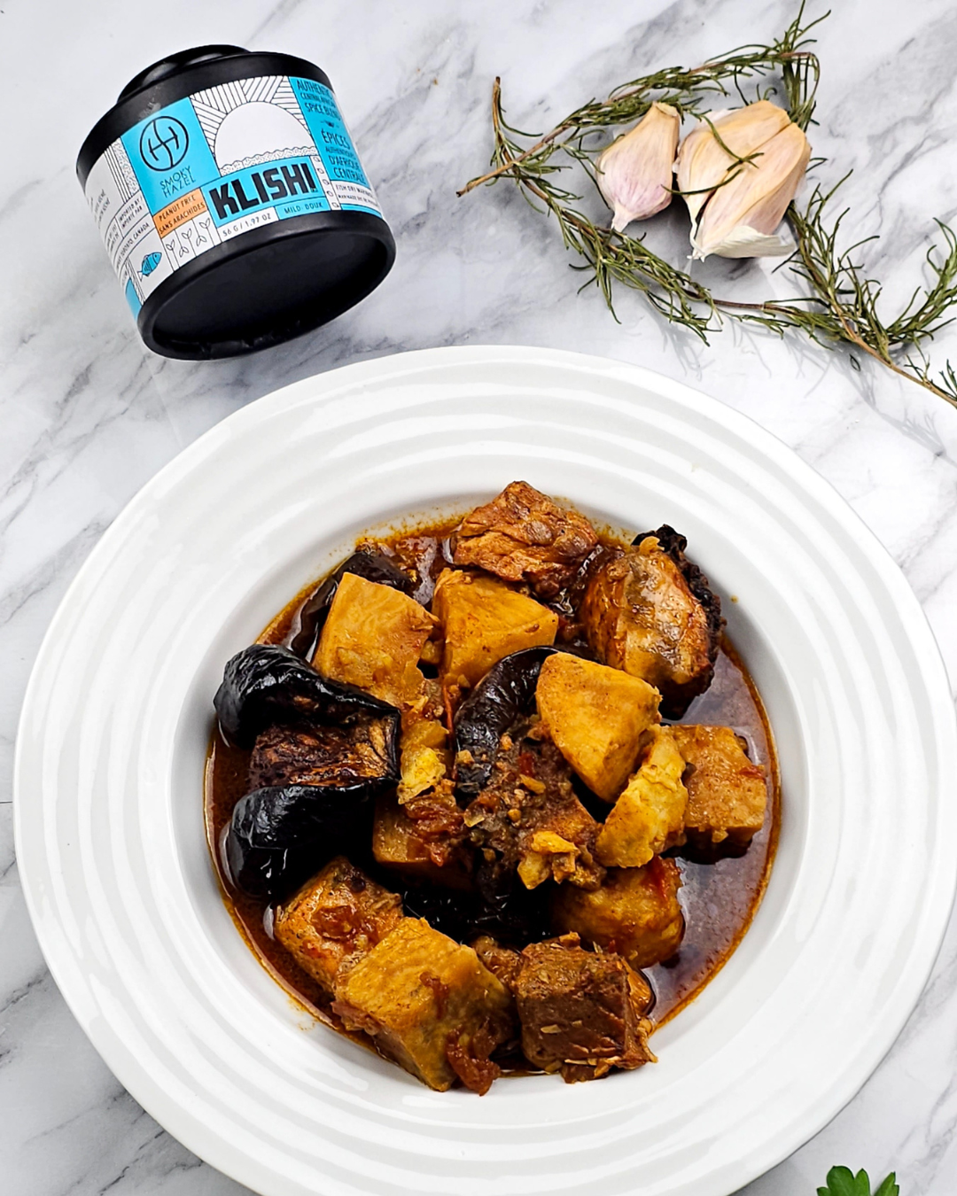 Salmon and Sweet Potato Stew