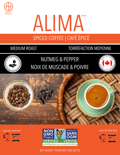 Coffee: Nutmeg and Pepper