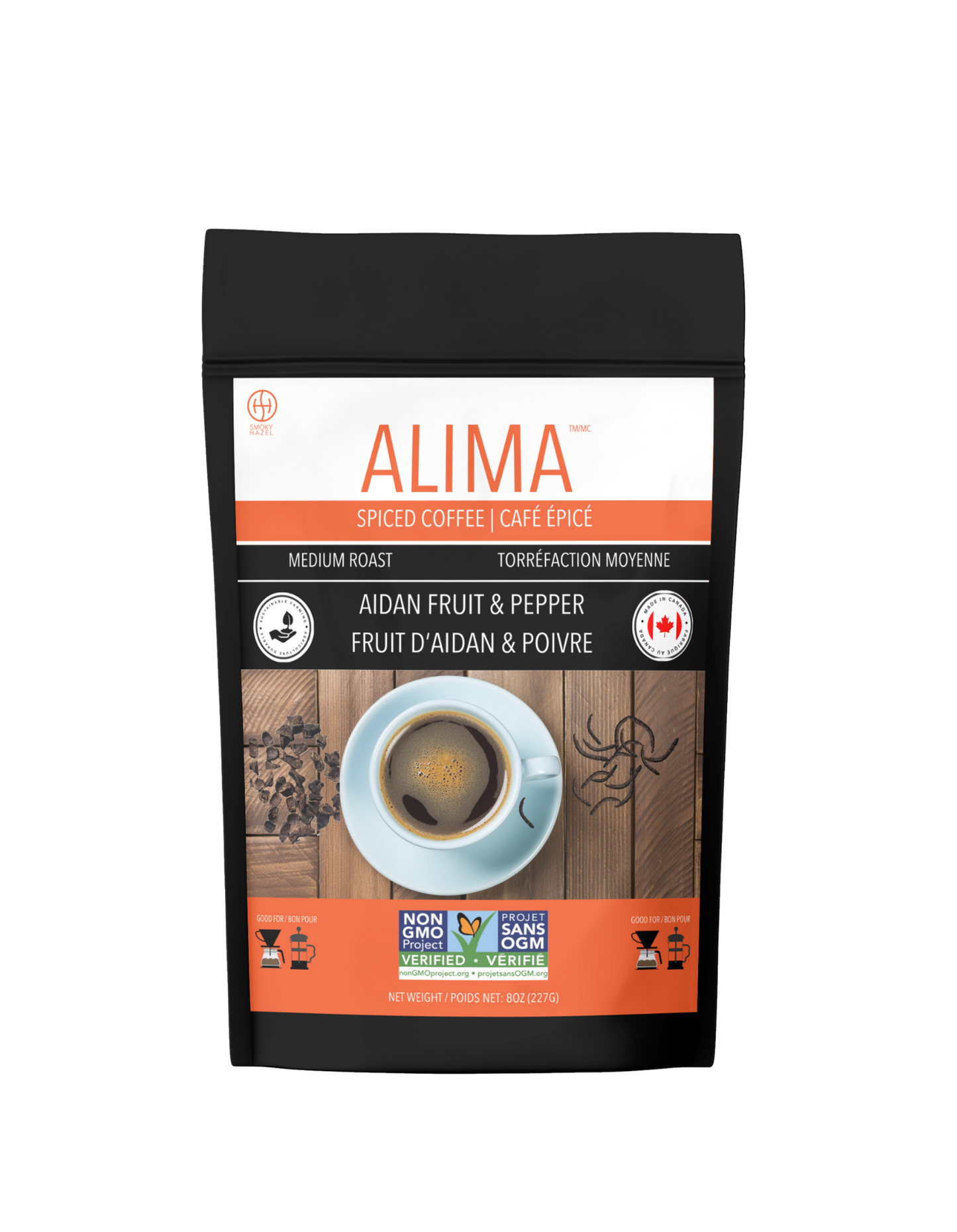 Coffee: Peppery Caramel