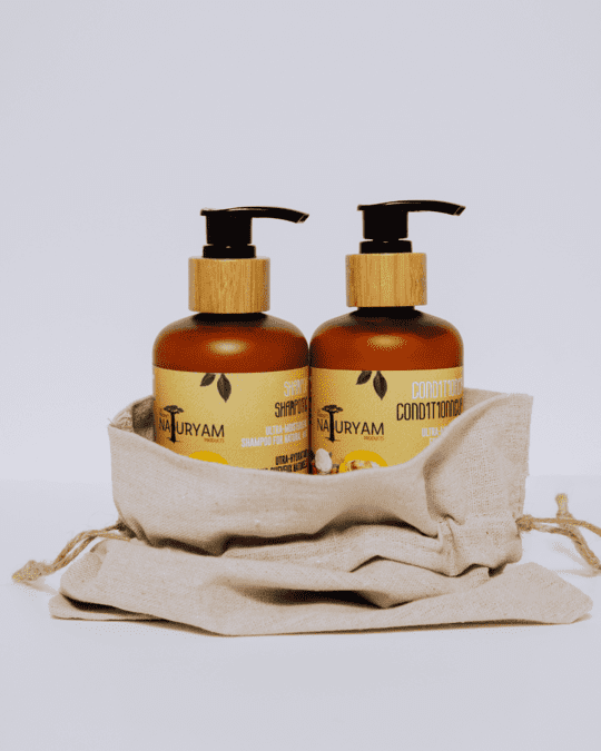 Hair Care Pack: Conditioner + Shampoo for Natural Hair