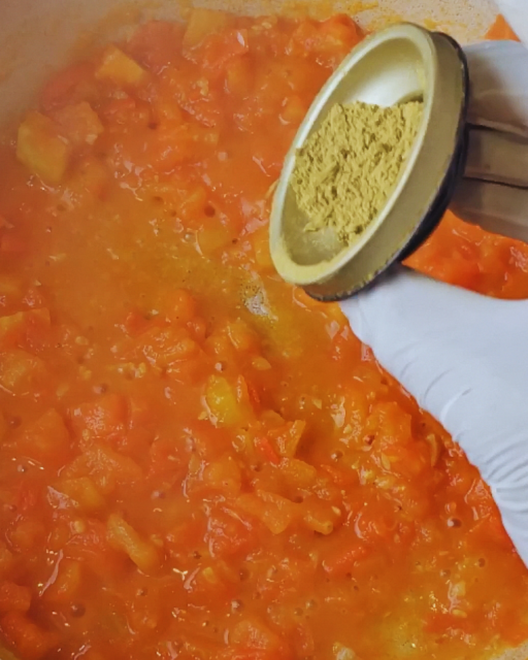 Salmon and Sweet Potato Stew