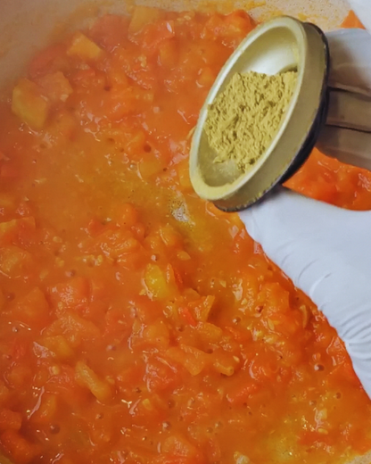Salmon and Sweet Potato Stew