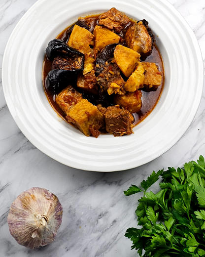 Salmon and Sweet Potato Stew