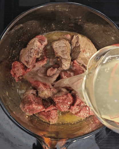 Veal Stew with Whole Wheat Couscous