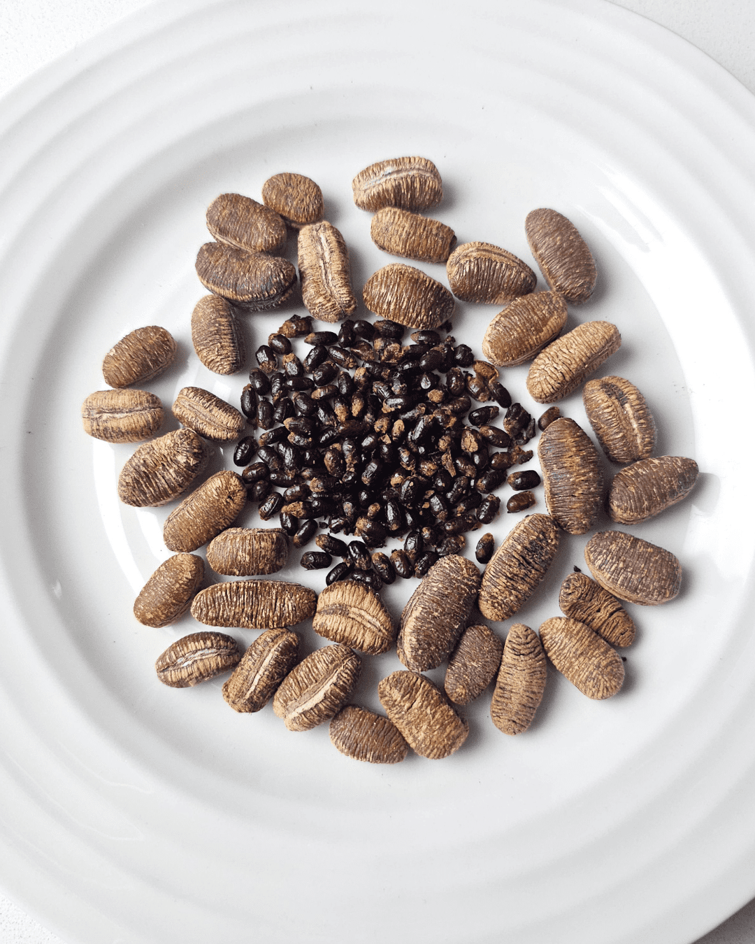 Bebida especiada de cacao caliente y anacardos