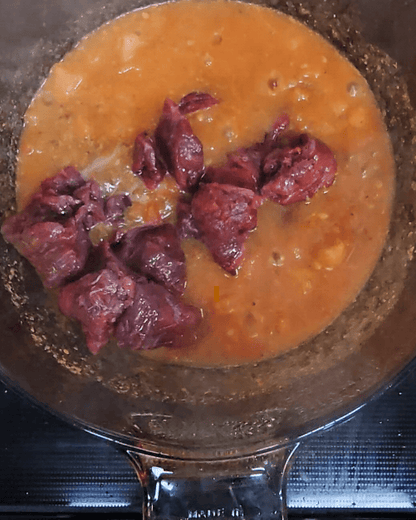 Beef Tomato Stew with Basmaty Rice