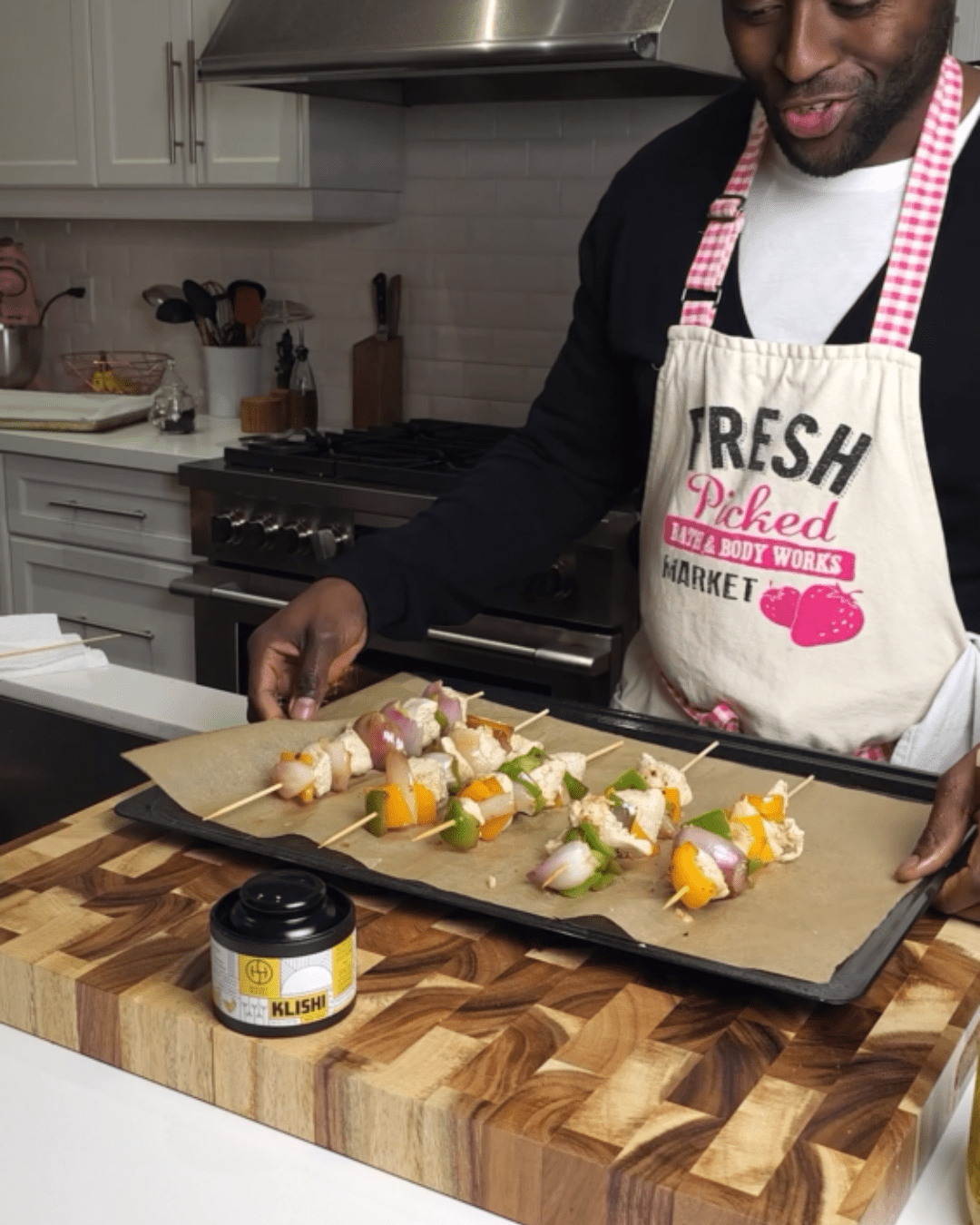 Brochettes de poulet Klishi