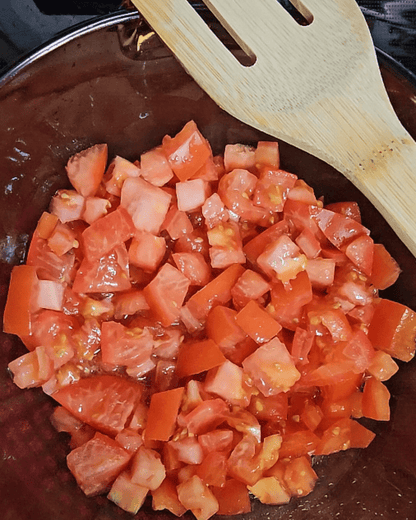 Beef Tomato Stew with Basmaty Rice