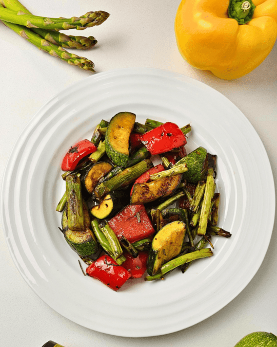 Verduras Asadas A La Pimiento Penja