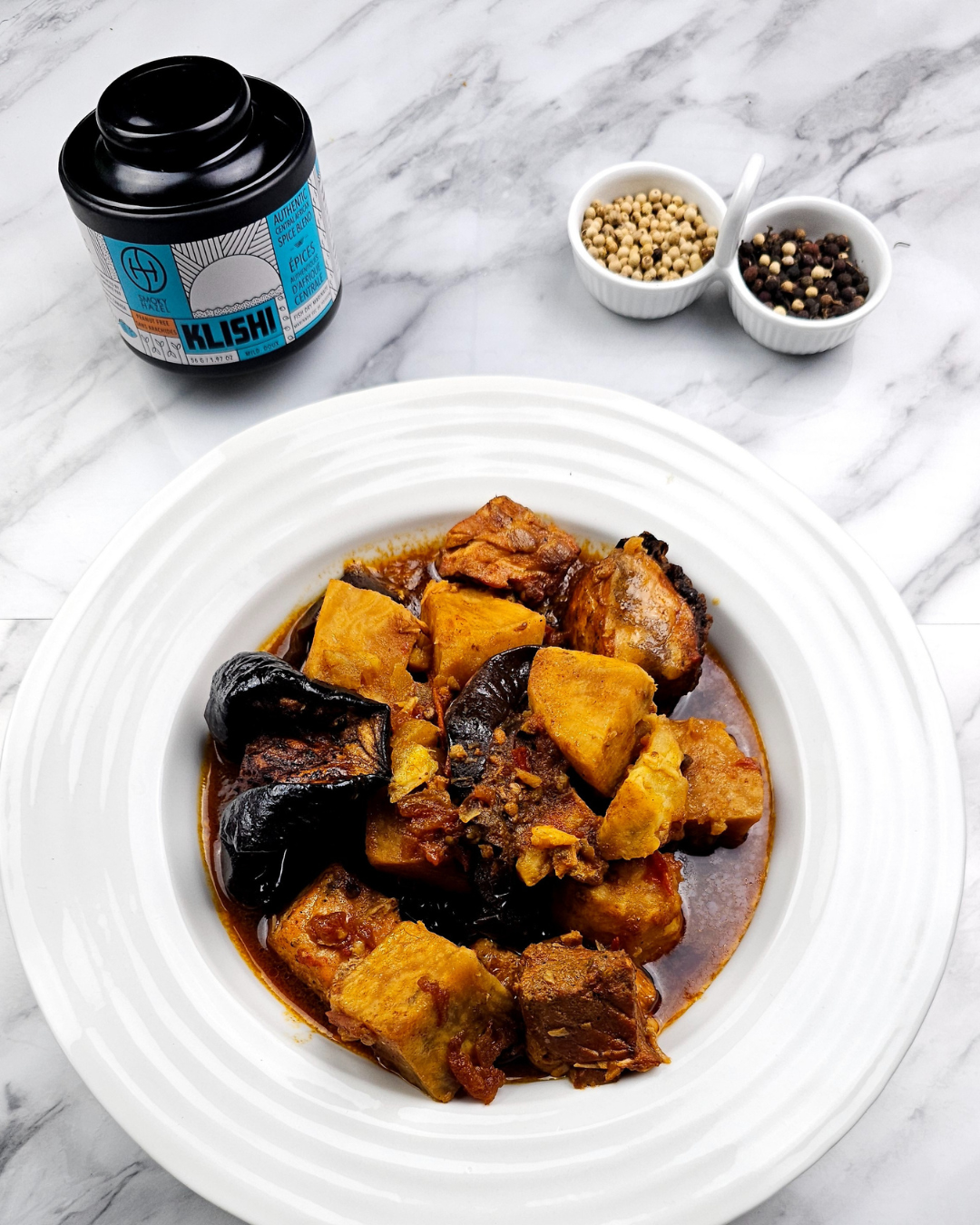 Salmon and Sweet Potato Stew