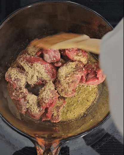 Veal Stew with Whole Wheat Couscous