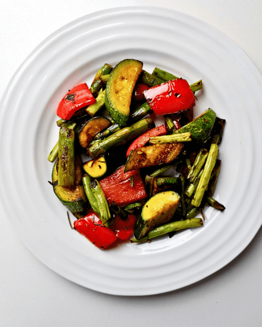 Verduras Asadas A La Pimiento Penja