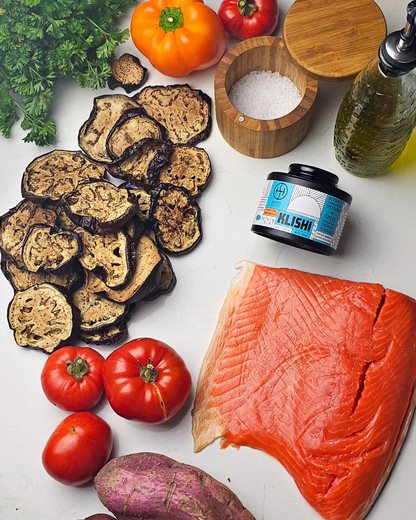 Salmon and Sweet Potato Stew