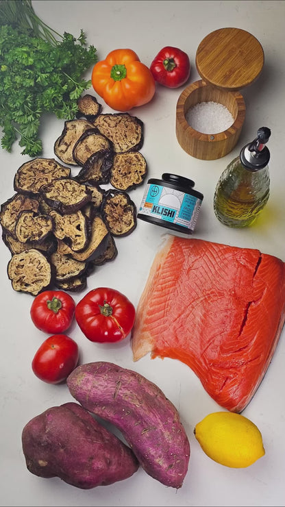 Salmon and Sweet Potato Stew